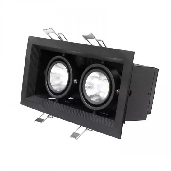 Black 2024 recessed downlights